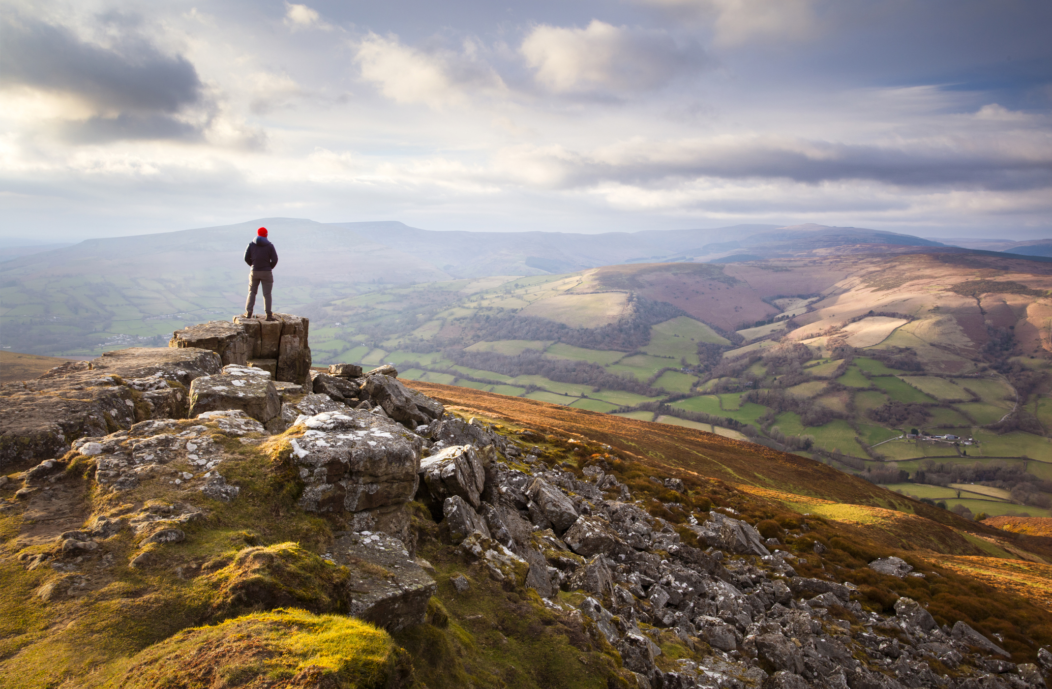 Travel nurse gazing at nature's beauty